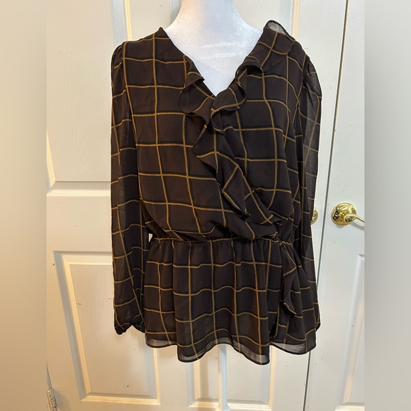 Calvin Klein tunic style blouse, XL - Picture 1 of 6